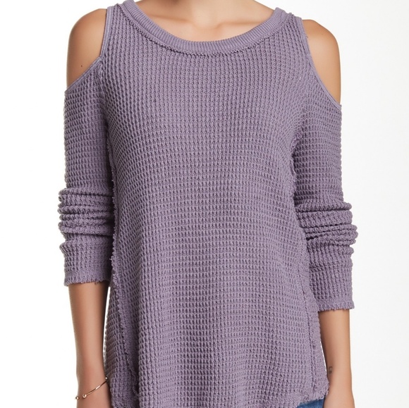 Free People Sweaters - Free people sunrise cold shoulder sweater